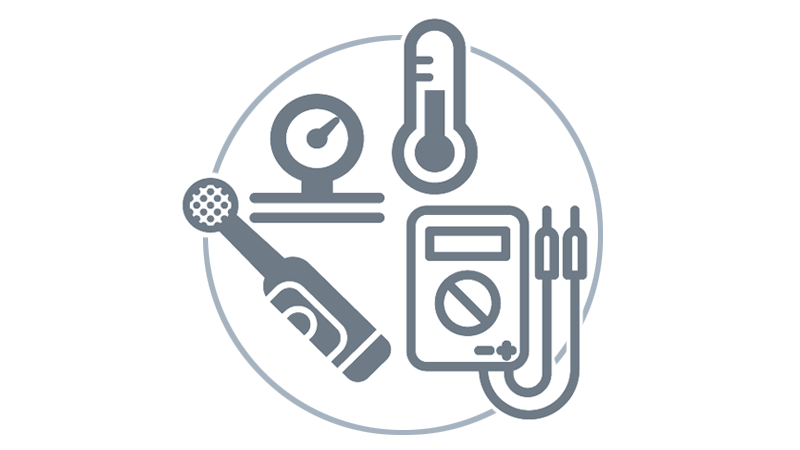 PORTABLE INSTRUMENTS - TECHNOLOGICAL TESTS - MONOMETERS - THERMOMETERS