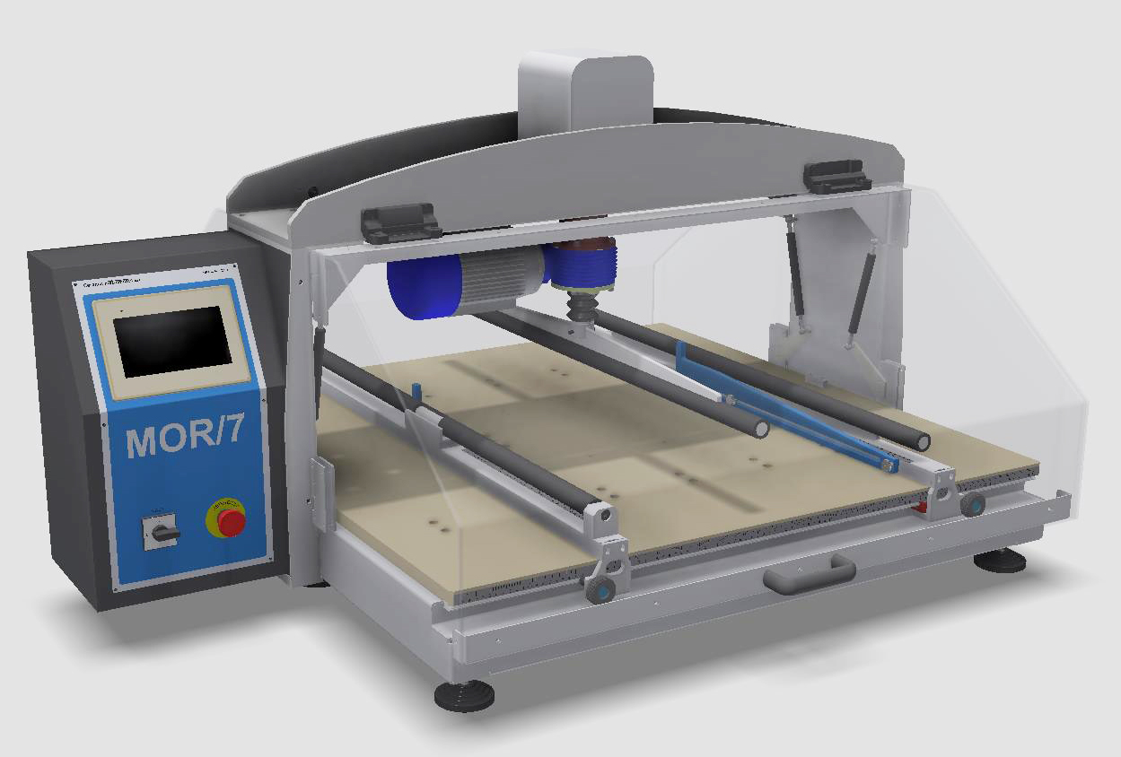 ELECTRONIC MACHINES FOR FLEXURAL TESTS MOR/7 and BLM SERIES 