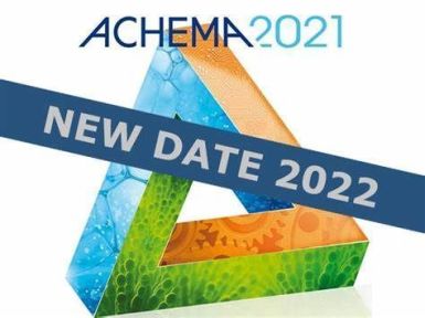 ACHEMA RINVIATA DAL 4 ALL' 8 APRILE 2022