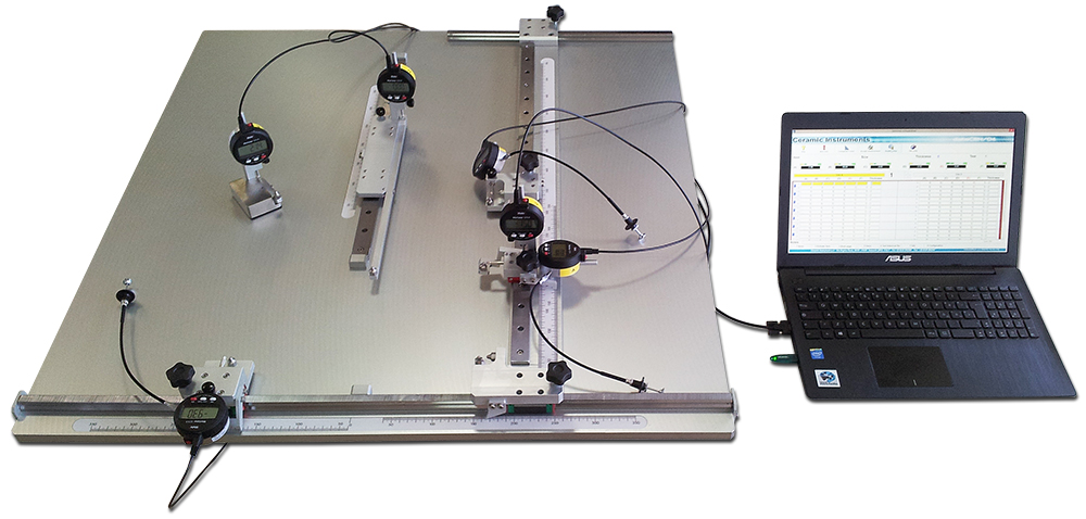 GAUGES FOR FLATNESS, RECTILINEARITY AND SQUARENESS, DDS SERIES